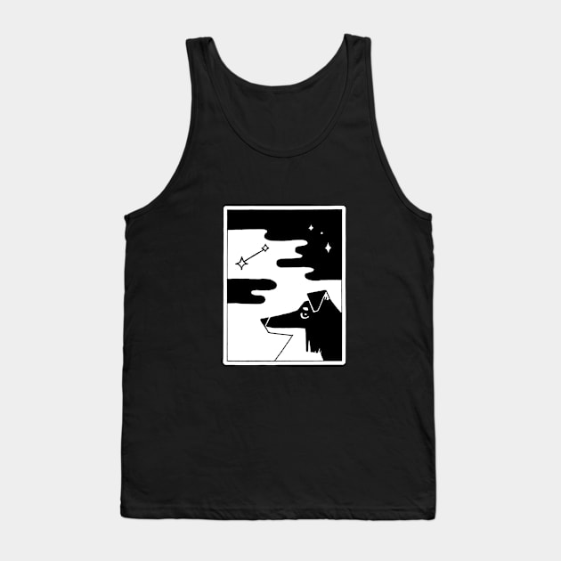 Canis Minor Tank Top by patatechantilly